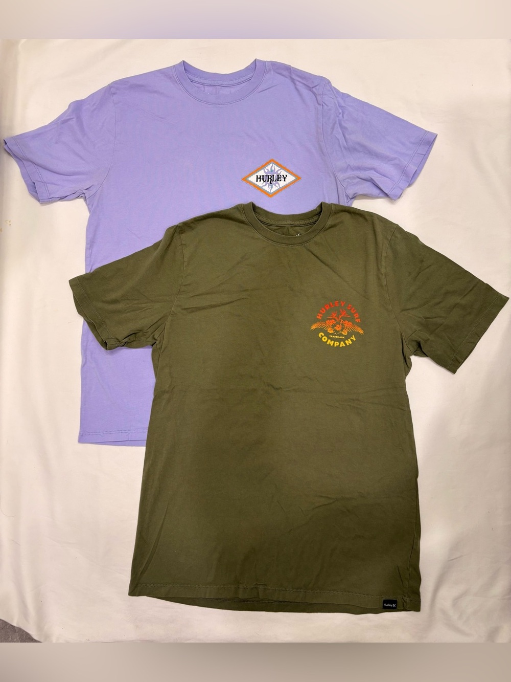 Hurley Short Sleeve Ultra Soft  T-Shirts Bundle Size M